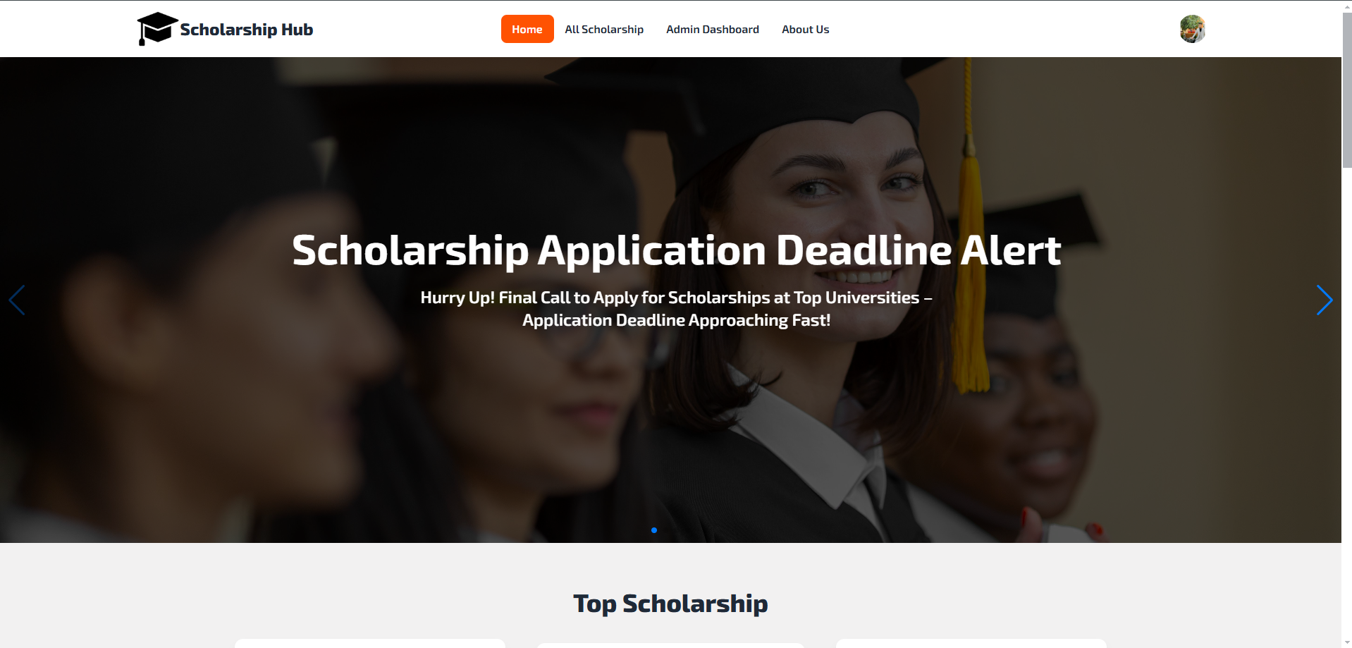 Scholarship Management System